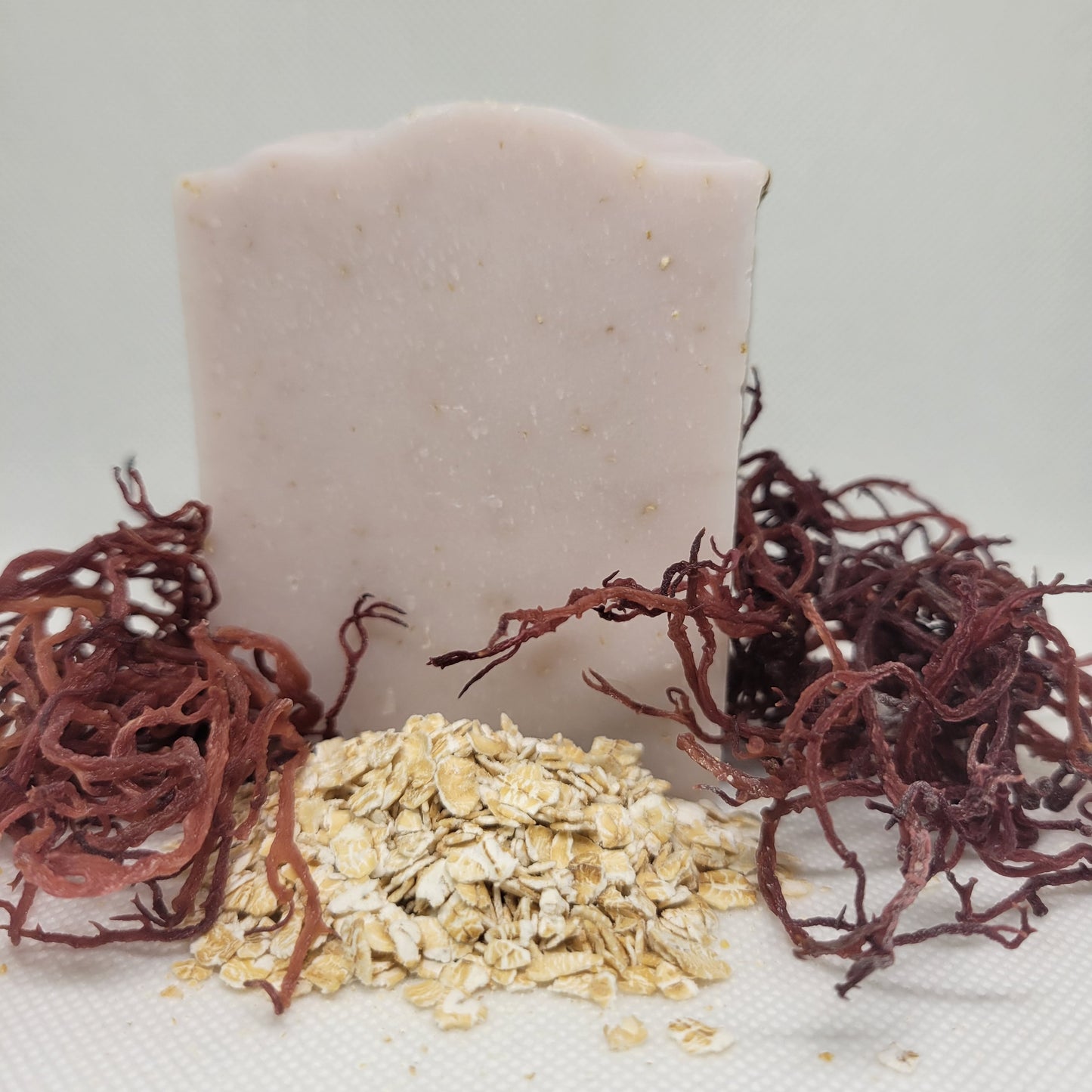 Purple Oatmeal Sea Moss Soap